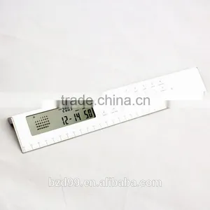 Multi-functional Electric Promotional Scale Calculator Ruler With Functions of Ruler/Calculator/ Clock /Alarm thumbnail-5