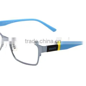 0.6MM Stainless Steel Frame Optical Eyeglasses With Acetate Temple thumbnail-4