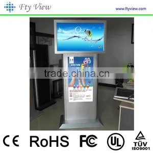55 Inch Double Touch Screen Lcd Advertisement Display Wifi ad Player Smart Interactive All in One pc Kiosk Supplier's Choice thumbnail-1