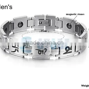 Chain Stainless Steel Bracelet Magnetic Bracelet Scalar Energy Bracelet 2015 thumbnail-3