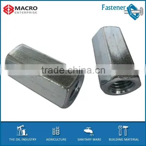 High Tensile Carbon Steel Hexagonal M12 Hex Coupling Nut thumbnail-1