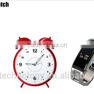 2016 Bluetooth Bracelet Full Steel Smart Bracelet D8 Sync Answer Phone Wrist LED Digital Watch thumbnail-2