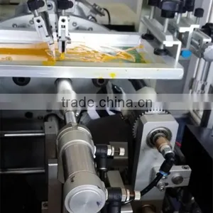 Semi Automatic Shampoo Bottle Screen Printing Machinery Screen Printing Machine Prices thumbnail-4