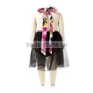 Latest Style High Quality Elegant Cotton Baby Clothes Sleeveless Lace Baby Sequin Romper thumbnail-2