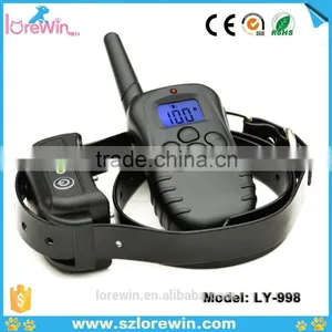 (2016) 300 Meters Rangs LCD Waterproof Rechargeable Remote Dog Electronic Shock Training Collar for Dogs thumbnail-5
