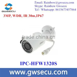 Top 10 CCTV Camera DH-IPC-HFW1320S 3MP HD Network Mini IR Bullet Camera Water-proof IP67 Dahua IP Camera thumbnail-2