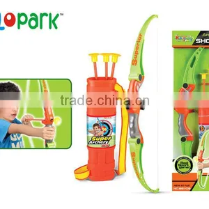 Children Play Good Toy Dart Gun Set Soft Bullet Gun Set With Bow and Arrow With Target thumbnail-1