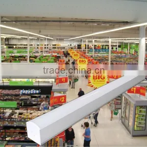 Square Led Suspended Lights for Supermarket, Office, School thumbnail-3