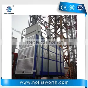 SC200/200 Portable Lifting Hoist Construction Material Elevators Building Material Lift thumbnail-6