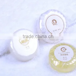Small Custom Cheap Hotel Soap With Pleat Wrapped Packge thumbnail-1