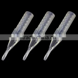 New Style Clear Transparent Disposable Tattoo Tip 7D for Tattoo Machines thumbnail-1