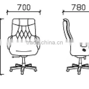 2015 Hot Selling Commercial Luxury Mesh Office Chair GZH-SJ1152H Quality Choice thumbnail-2