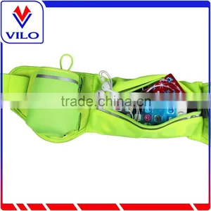 Hydration Running Belt / Adjustable Waist Hydration Pack / Fitness Workout Belt With 2BPA Water Bottles thumbnail-3