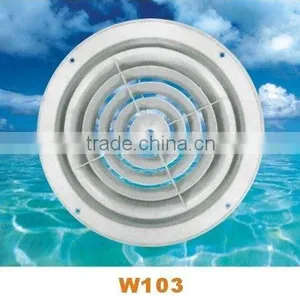 ABS Plastic Air Diffuser, Round Ceiling Air Diffuser thumbnail-1