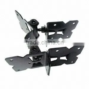 Self-Closing Stainless Steel Adjustable Hinges With Vinyl Gate Hardware and Powder Coated thumbnail-1