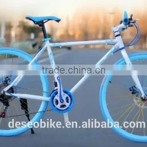 2016 New Style Fixed Gear Bike Single Speed Bicycle thumbnail-3