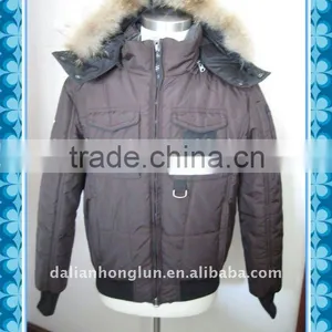Men's Down Jacket With Raccoon Fur c thumbnail-1