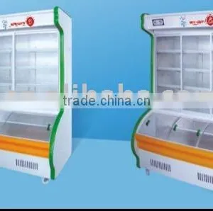 Vegetable Showcase Vegetable Freezer Fruit Showcase Bread Showcase Glass Display Showcase thumbnail-1