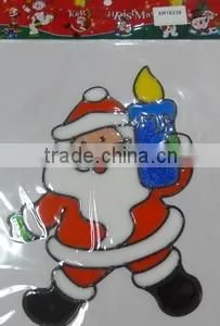 Christmas Santa Claus Window/Door Sticker thumbnail-4