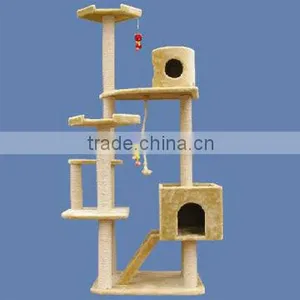 SCF2078 Cat Furniture, Cat Tree, Cat Scrather With Sisal Post thumbnail-1