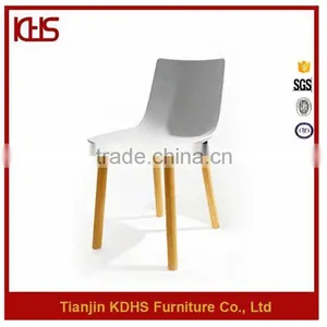 China Bazhou Middle Back Green Plastic Wooden Design Unfolded Leisure Chair thumbnail-2