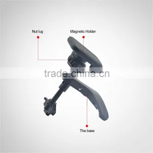 Custom LOGO and China Suplier Unique and Fashionable Smartphone Magnet Charger Holder Compatible thumbnail-2