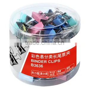 Different Sizes of Colorful Binder Clips,fancy Binder Clips,paper Binder Clips thumbnail-1