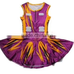 Free Design Kids Sublimated Lycra Netball Short Skirts thumbnail-2