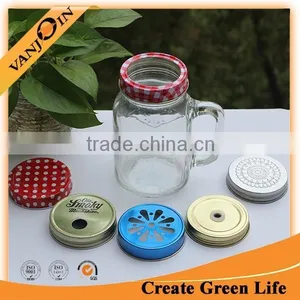 70mm Customized Metal Cap With Straw thumbnail-1