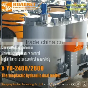 Double Cylinder Thermoplastic Pre-heater/ Machinery for Road Marking Paint thumbnail-1