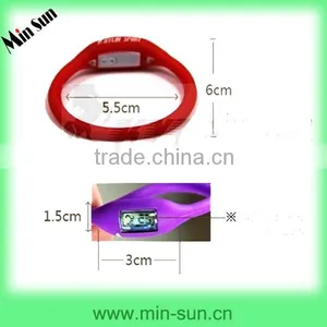Multifunction Wholesale Sports Silicone Pedometer thumbnail-1