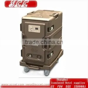 Roto Molded Electric Food Warmer Delivery Trolly in Hotel and Restaurant thumbnail-1