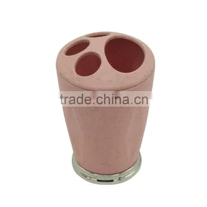 Plastic Pink Bath Accessory Toothbrush Holder thumbnail-1