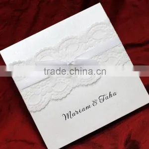Top Grade Hot Selling Customized Sweet Wedding Card Beauty thumbnail-2