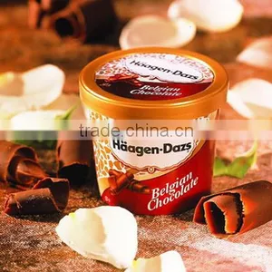 340ml Paper Printed Pint Ice Cream Containers/Cups thumbnail-1