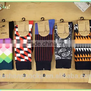Colorful Socks Men Happy Socks Long Cotton Socks Bulk Wholesale Crew Socks thumbnail-2