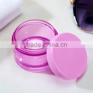 With Spoon 2pcs Plastic Bottles Cosmetic Container Cream Jar Personal Skin Care Box 25g thumbnail-2
