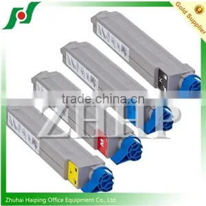 Color 42918104/3/2/1 C/M/B/K Toner Cartridge Compatible For OKI C9600, C9650, 9650, C9800, C9850 thumbnail-1