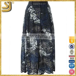 Hot Selling Black Culottes Pant for Lady thumbnail-1