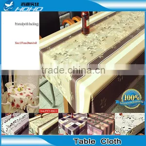 2015 Hot Sales Pvc/vinyl Printed Table Cloth With Nonwoven Backing thumbnail-3