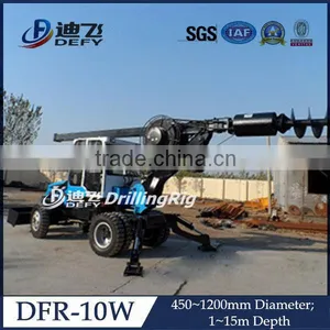 DFR-10W Mini Pile Auger Drilling Machine thumbnail-2