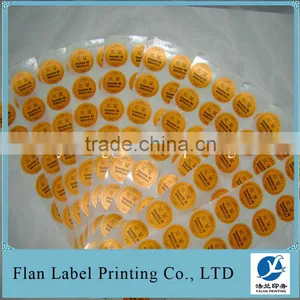 White PP Dot Logo Sticker thumbnail-1