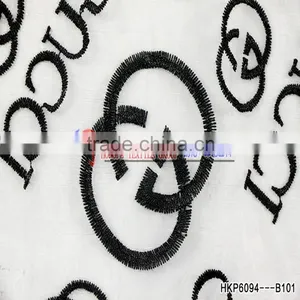 New Fashion Trend Online Wholesale Embroidery Organza Fabric Geometric Fabric Chairs Home Design Ideas thumbnail-4