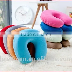 100% Polyester u Shape Pillow for Custom Neck Pillow Travel Neck Pillow LS-U-024-D thumbnail-1