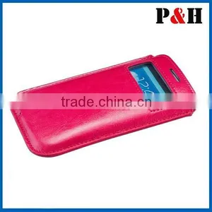 2015 Soft Leather Bag Case for Mobile Phone With Manufacture High Quality thumbnail-4