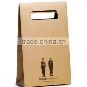 2016Cheap Kraft Paper Bag Kraft Paper Sleeve Logo Printing thumbnail-3