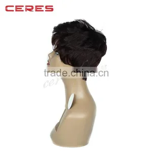 Hot Sales Virgin Human Hair Half Wigs Afro Kinky Curly Half Wig thumbnail-3