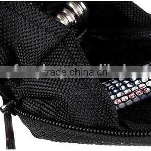 Black Bike Seat Pouch Bicycle Front Tube Bag Back Seat Storage Bag HYW048 thumbnail-6