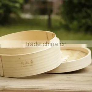 Customized Snack Hot Stamped Kitchenware Bamboo Steamer thumbnail-3