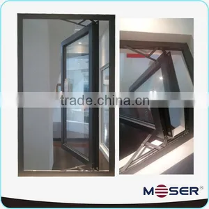 Thermal Break Aluminum Double Tempered Glass Casement Window thumbnail-4